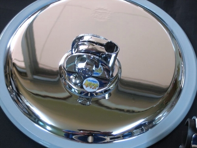 ヤマダ製 メッキ平面ミラー（汎用ステー付） | トラックショップ常陸美装