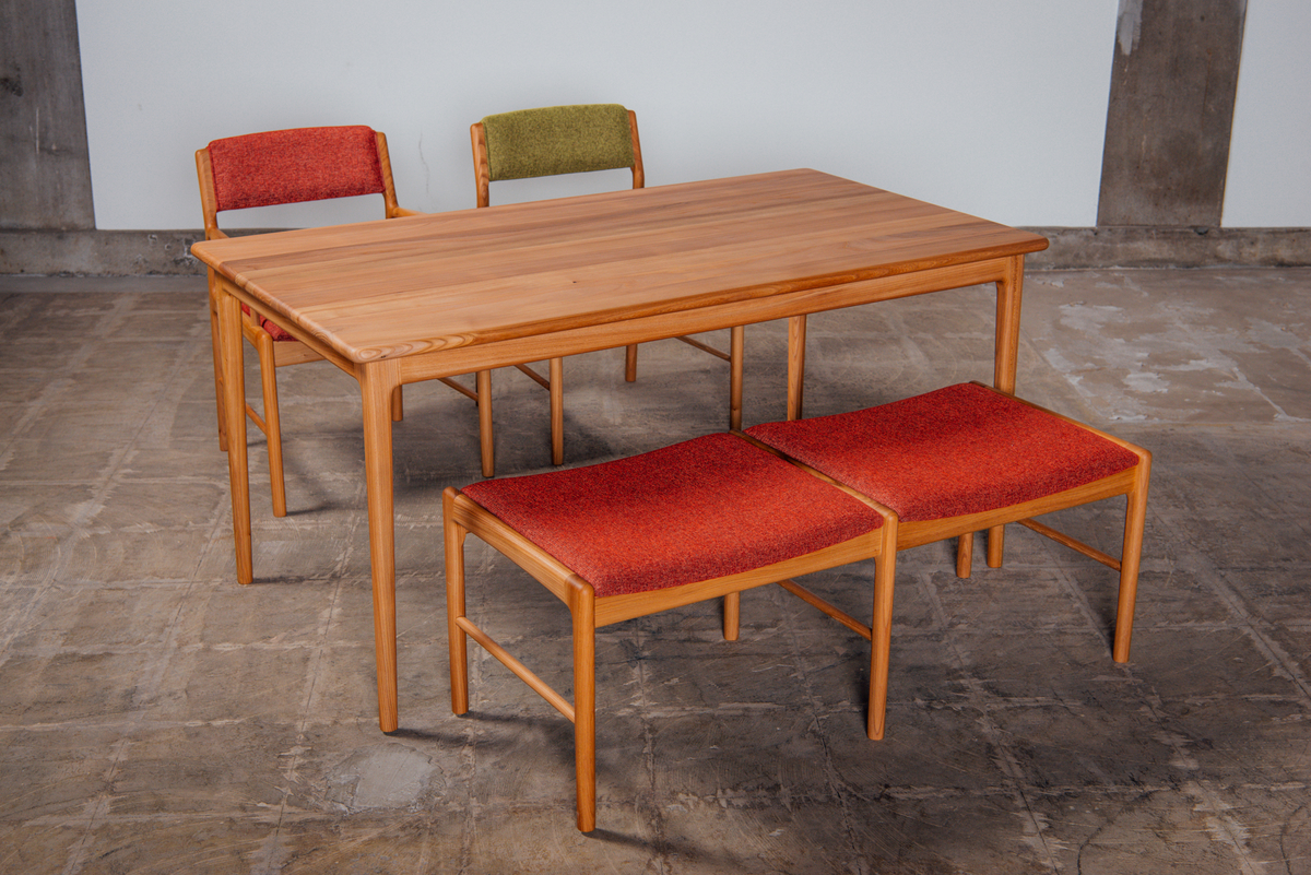 ダイニングテーブル突板天板 W1500 | 栗山家具オンラインストア