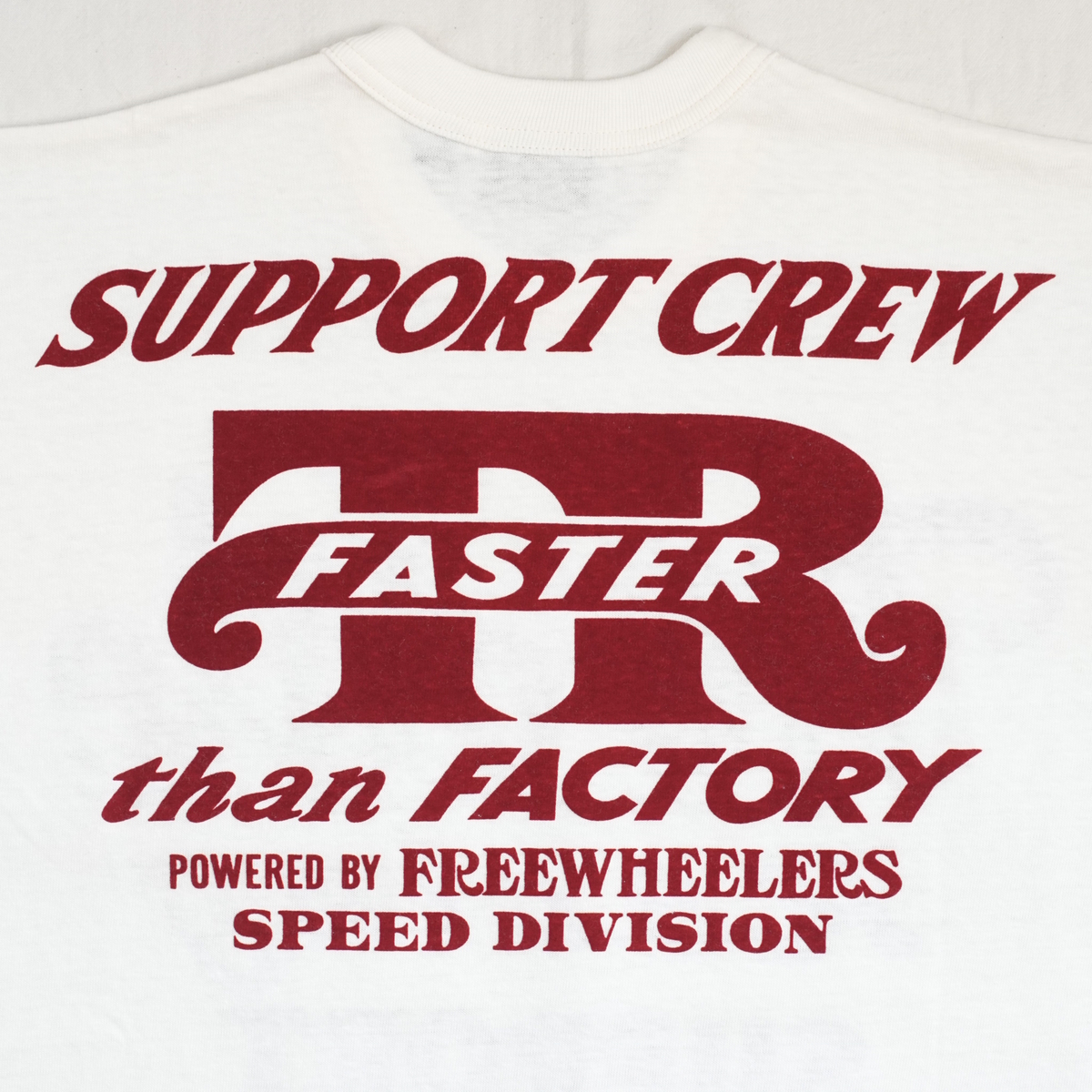 フリーホイーラーズ ”スロットル レーシング” サポート クルー 半袖T