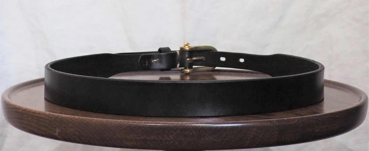 COLIMBO レザーベルト ハンティングベルト 34インチ ブラック コリンボ