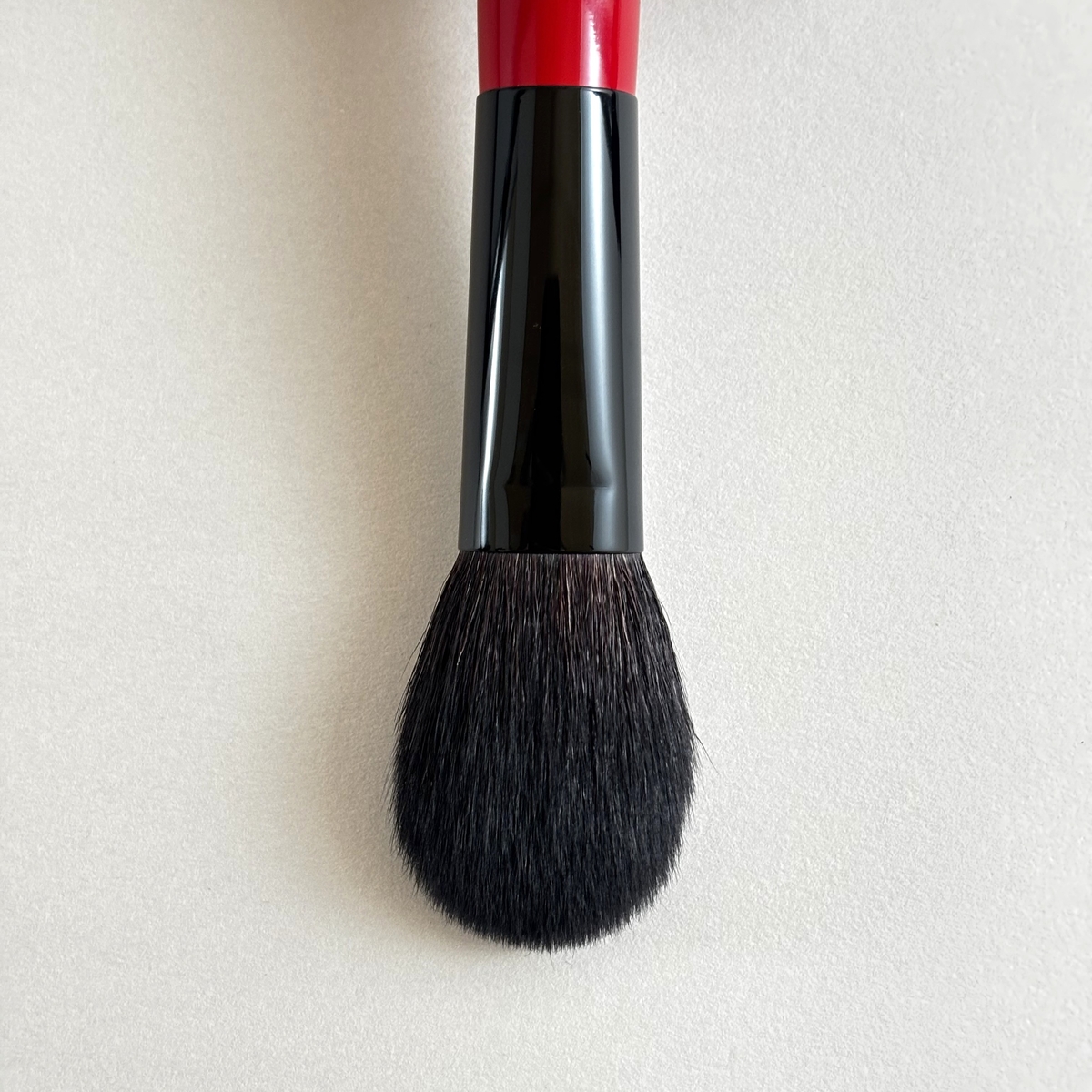 黒】チークブラシ 16OV FG（毛質：山羊毛100％） | 竹田ブラシ製作所