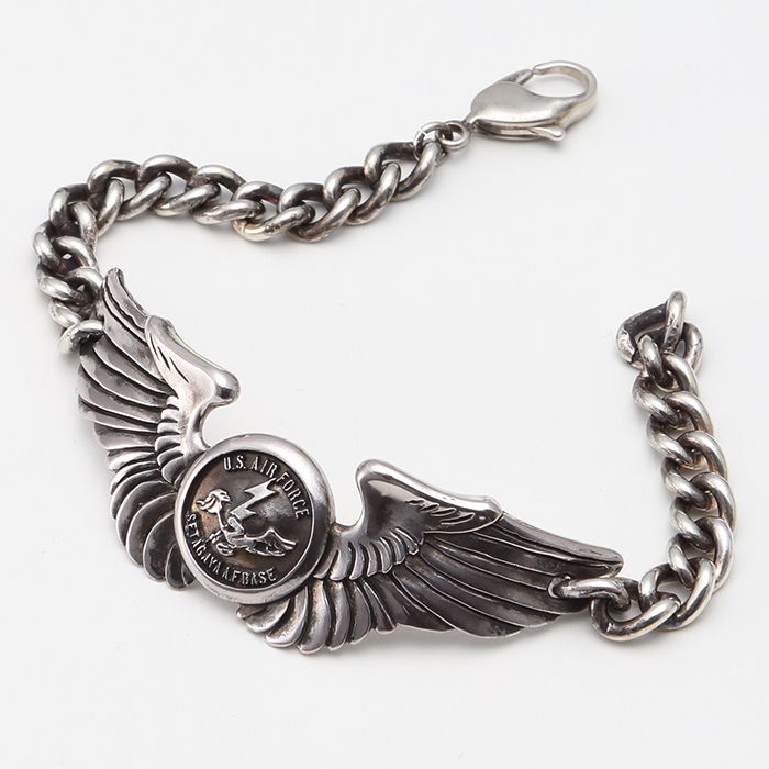 S.E.A.F. スターリングシルバー・ウイングブレスレット | 世田谷ベース