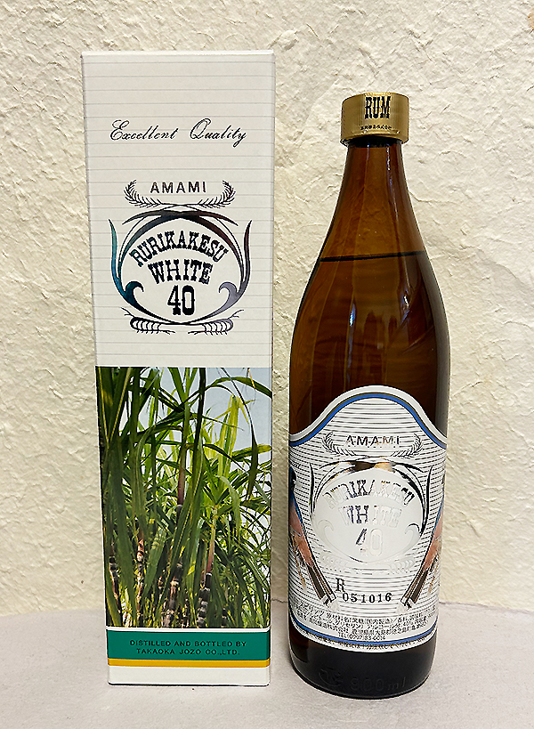 高岡醸造 ルリカケス40 ホワイトラム 40度 900mlを販売-近藤印高知酒店