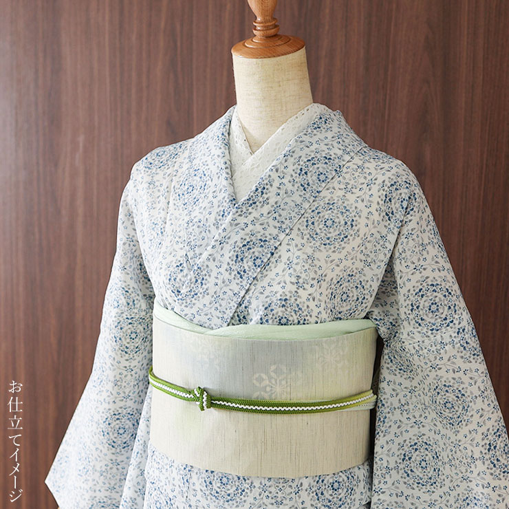 楽天市場】＼WeekendSale開催中!／[セオα] 浴衣 反物 花万華鏡 (白地