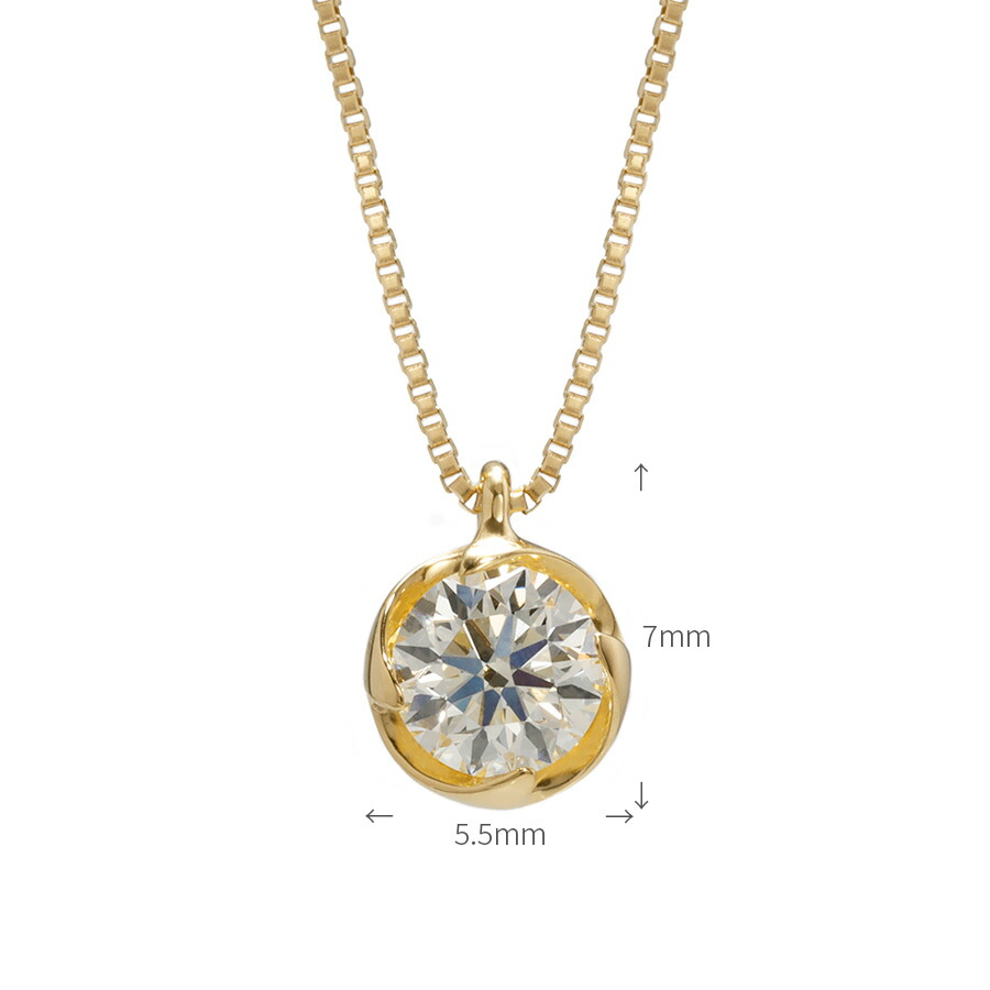 楽天市場】0.3ct M VVS1 3EX【GIA鑑定書】ダイヤモンド ネックレス 一