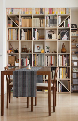 マルゲリータ margherita 本棚 4コマ×7コマ Shelf 壁一面の本棚 奥行