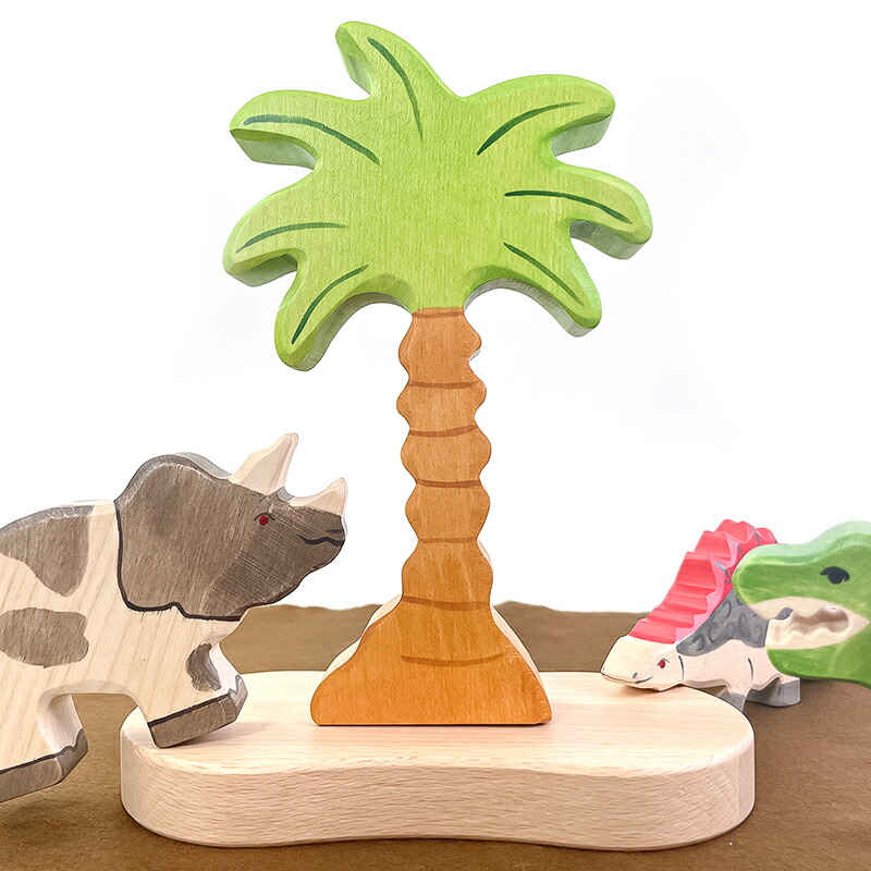 楽天市場】holztiger 木製玩具 フィギュア ヤシの木 南国 インテリア