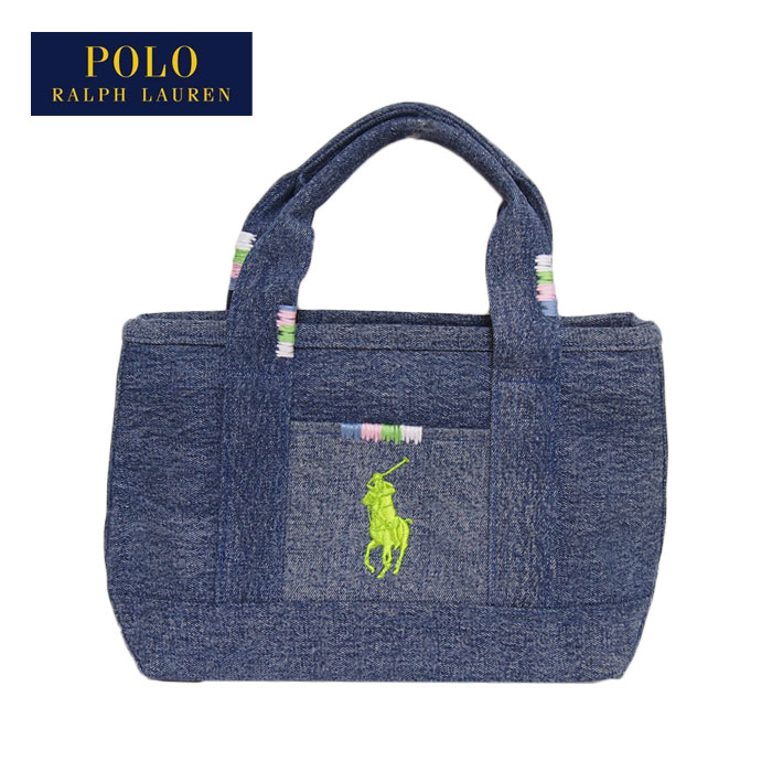 難あり・アウトレット】ラルフローレン ポロ デニム ポニー刺繍 ミニ