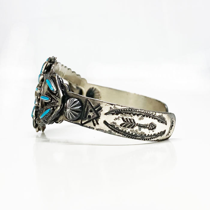 インディアンジュエリー フレッドハービースタイル ニードルポイント