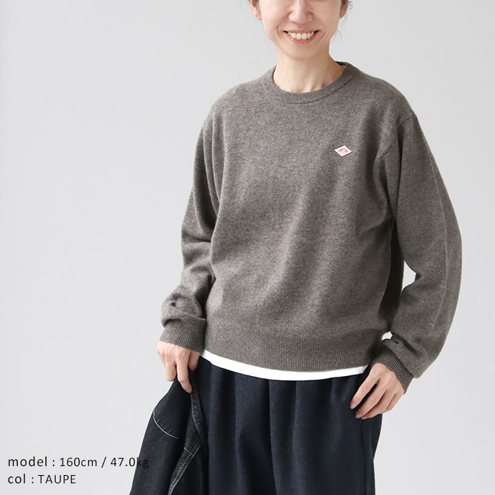 楽天市場】DANTON(ダントン) ラムウール クルーネックニットプル