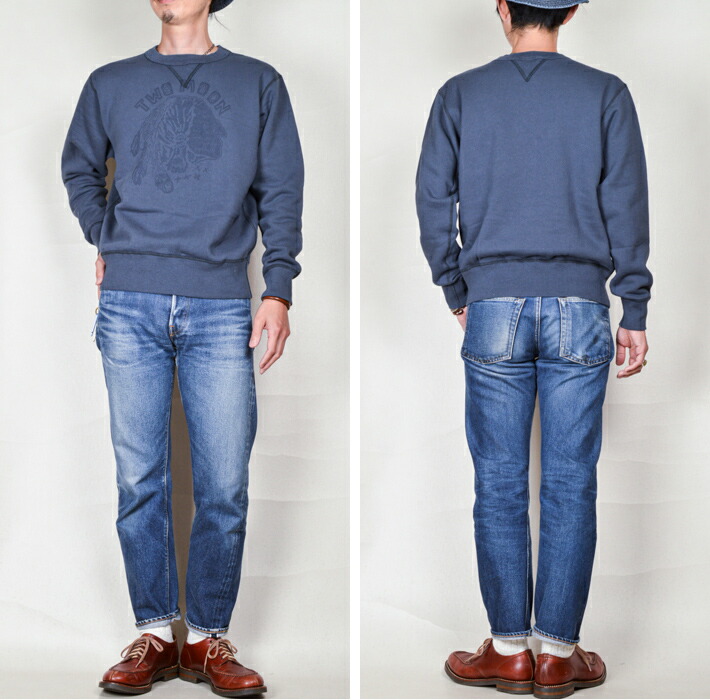 楽天市場】トゥームーン（TwoMoon）両Vスウェット TWO MOON 30240