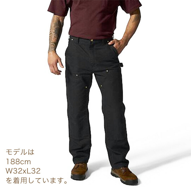 楽天市場】カーハート ダブルニー ペインターパンツ B01 ダック地