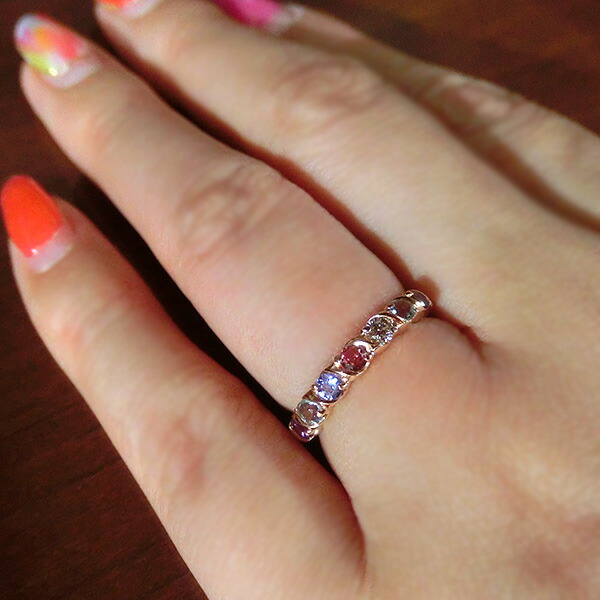 楽天市場】【お見積り商品】 世界に1つ 天然石が選べる 7石 7色