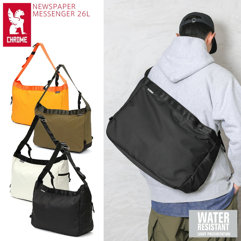 楽天市場】CHROME クローム JP-197 NEWSPAPER MESSENGER ニュース