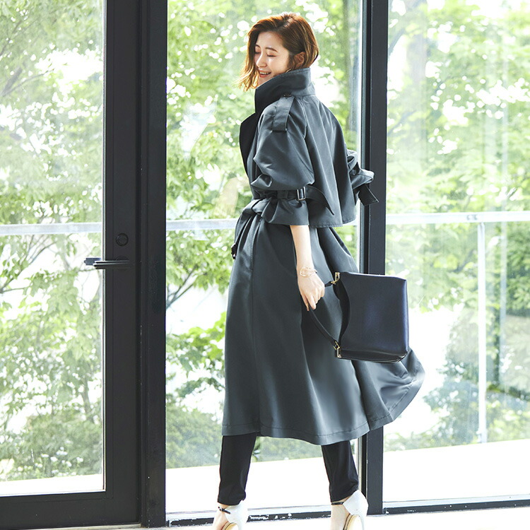 2wayトレンチコート「K805」-RUIRUE BOUTIQUE