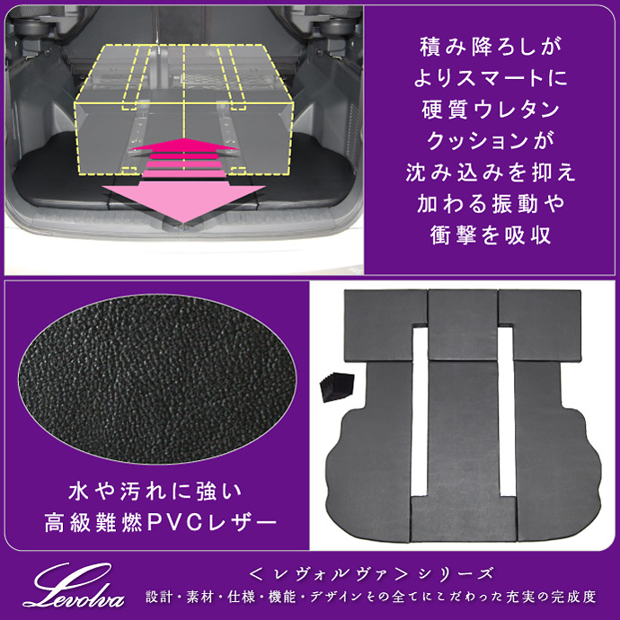 楽天市場】【1日までP3倍】Levolva デリカD5 DELICA D:5 専用ラゲッジ