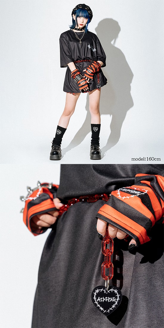 楽天市場】WING HEART チェーンベルト ベルト クリアチェーン y2k 原宿