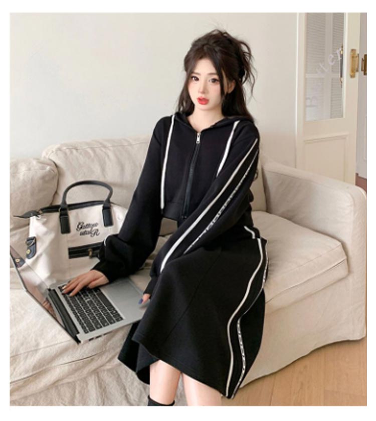 楽天市場】セットアップ キャミソールワンピース パーカー 長袖 2点