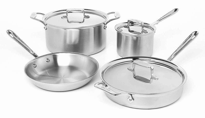 楽天市場】オールクラッド MC2 ステンレス フライパン 鍋 7点セット