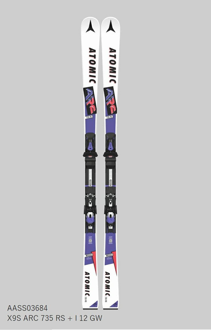 アトミック スキー板 2025 2026 ATOMIC X9S RETRO ARC 735 RS + I 12