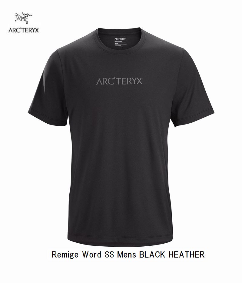 アークテリクス ARC'TERYX Remige Word SS Mens BLACK HEATHER レミー