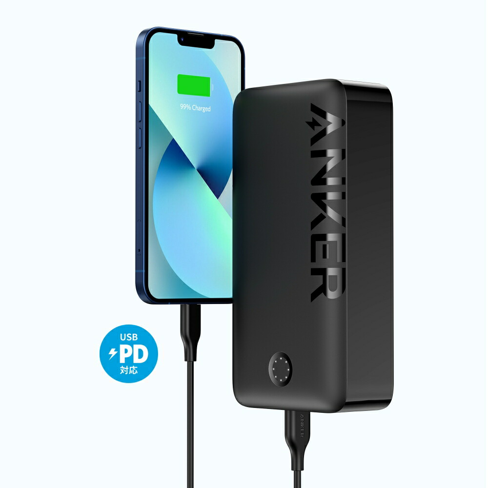 楽天市場】Anker 347 Power Bank (PowerCore 40000) (モバイル