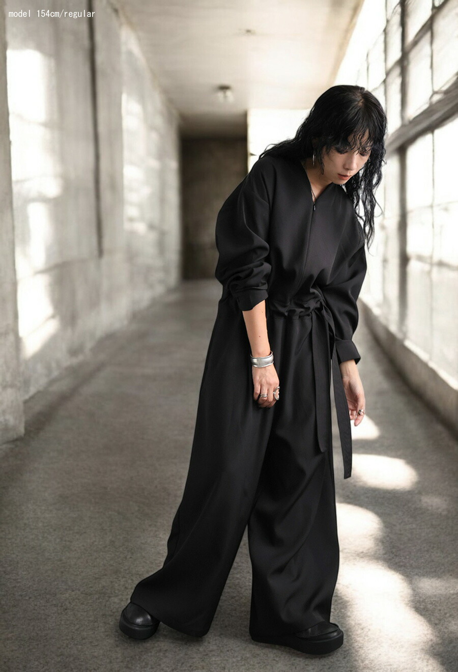 ベルトデザイン オールインワン レディース ボトムス 送料無料・メール