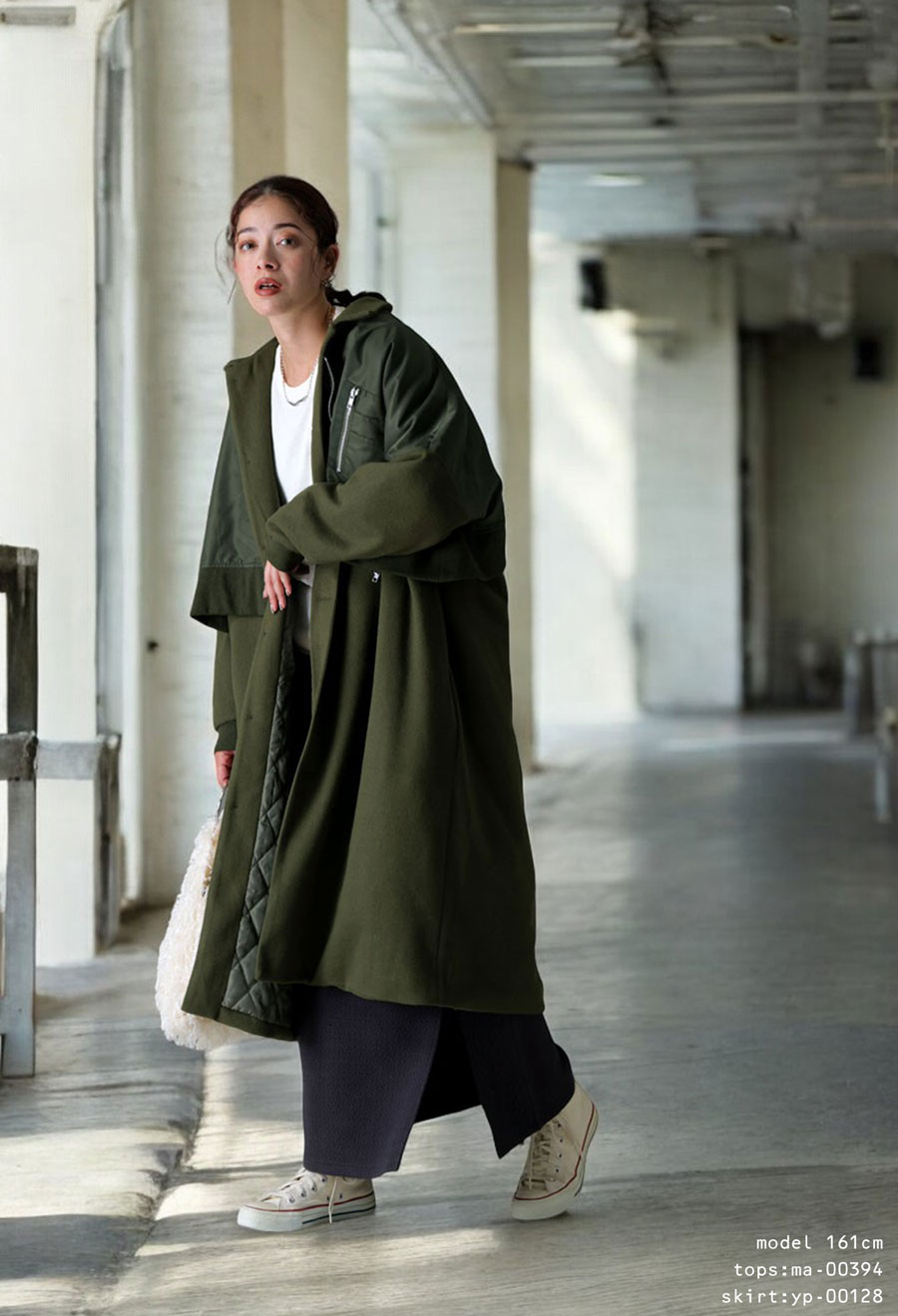 ドッキングコート コート レディース アウター 長袖 送料無料・メール