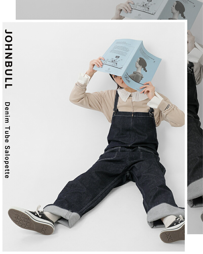 楽天市場】Johnbull ジョンブル デニム チューブ サロペット jl251p35
