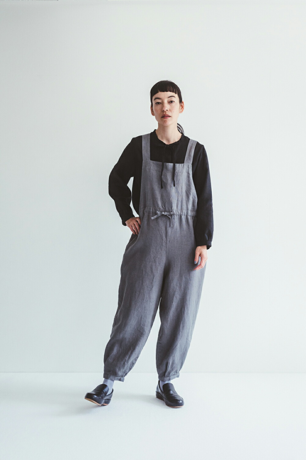 楽天市場】fog linen work ミラ サロペット アシェ フォグリネンワーク