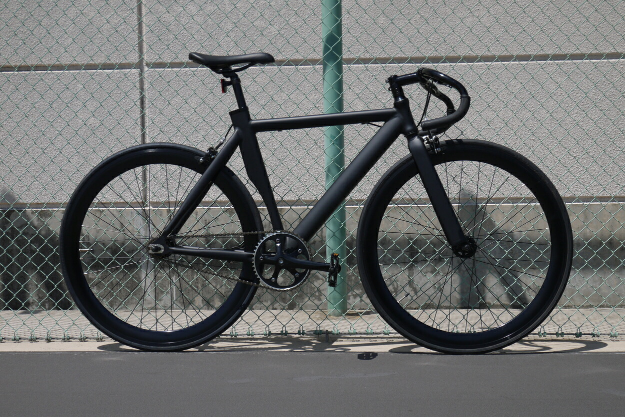 BARAMON ピスト・シングルスピードフレーム ブラック FUJI ( フジ ) ピスト・シングルスピード VAPAH ( ヴェイパー