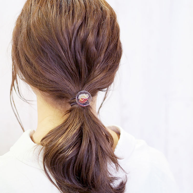 楽天市場】ヘアゴム ニュアンス レジン レディース ヘアアクセサリー