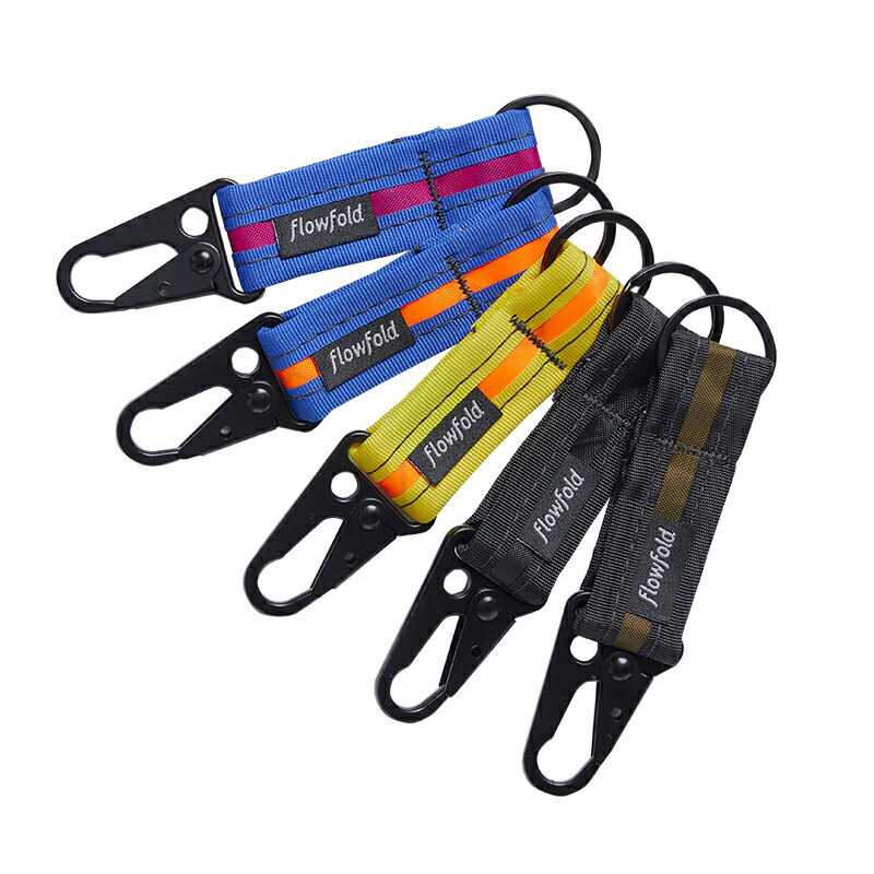 フローフォールド/Flowfold Snap Hook Keychain スナップフックキー