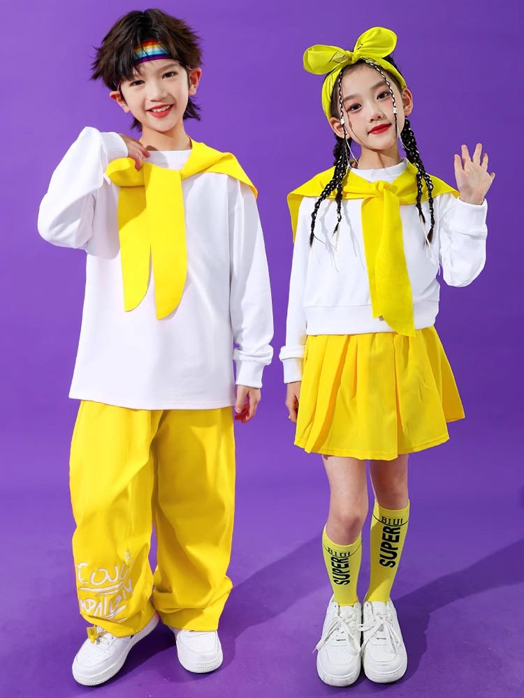 楽天市場】キッズ ダンス衣装 子供服 セットアップ 黄色 イエロー