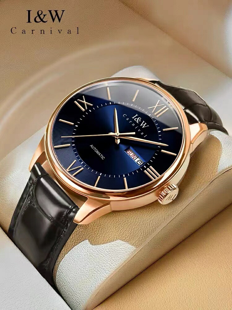 楽天市場】【送料・ラッピング無料】I＆W Carnival 腕時計 機械式 自動