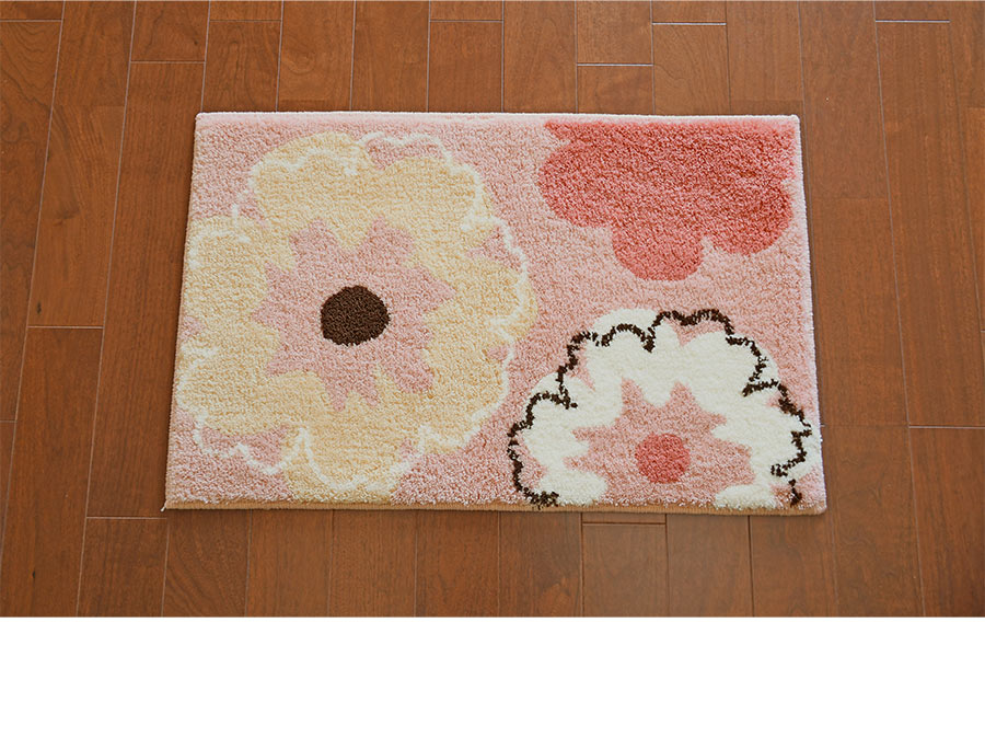 楽天市場】玄関マット フィオレ 50×80 cm 洗える 日本製 滑り止め