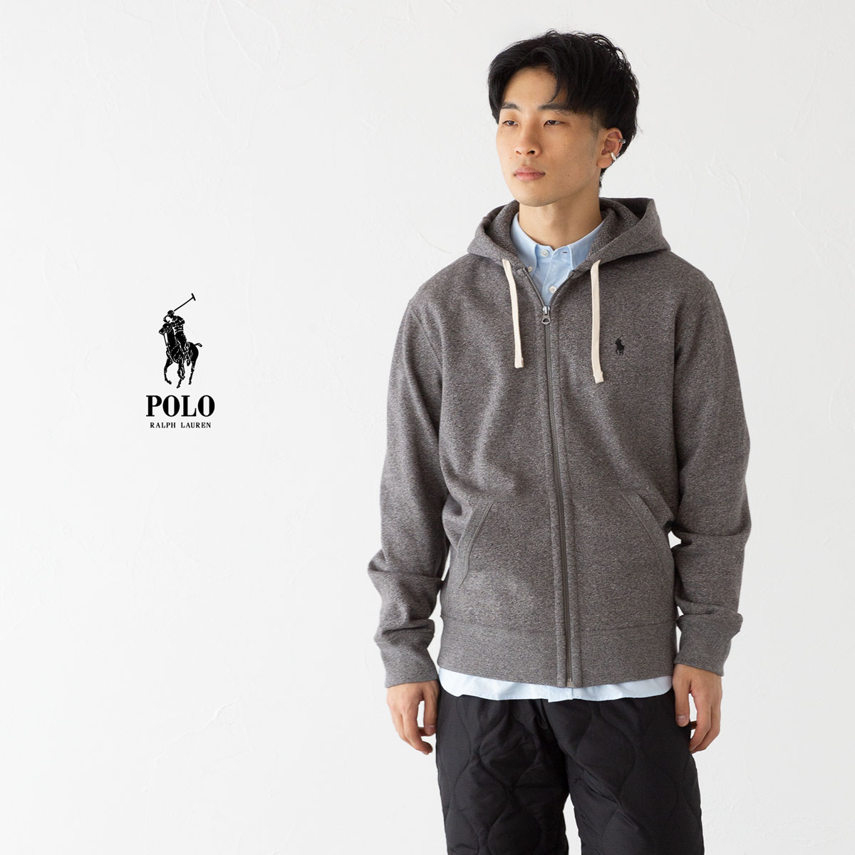 ポロ ラルフローレン フルジップ パーカー 裏起毛 POLO Ralph Lauren
