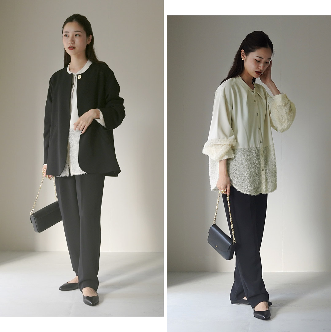 楽天市場】【50％OFF】CHIGNON（シニヨン） カットジャガード ブラウス