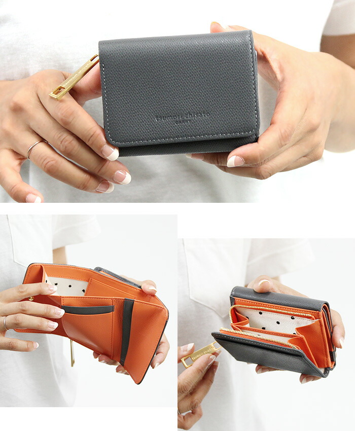 楽天市場】【ノベルティ付＆無料ラッピング】ツモリチサト 3つ折り財布