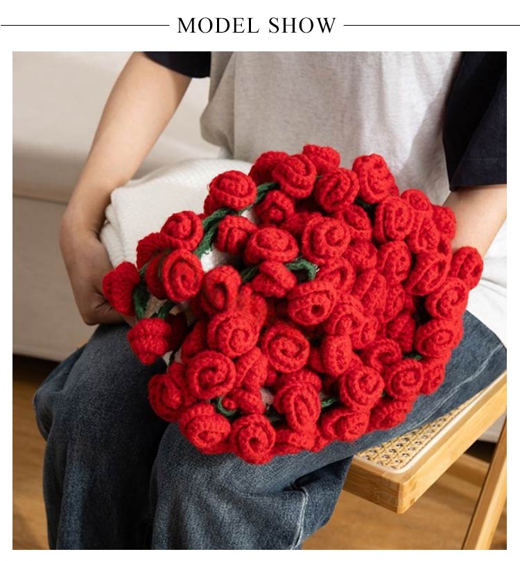 楽天市場】花束ブランケット ブーケブランケット かぎ針編み 直径80cm