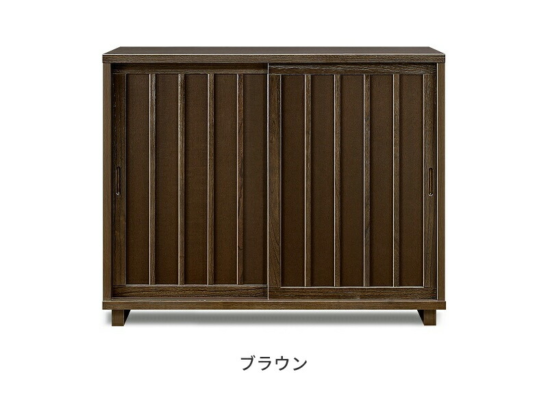 楽天市場】シューズボックス 下駄箱 完成品 幅120cm 引き戸 ライト