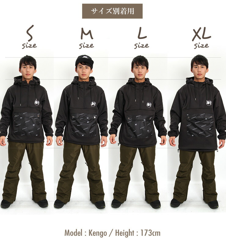 REPUBLIC リパブリック CREEP HALF ZIP PULLOVER プルオーバー 18-19