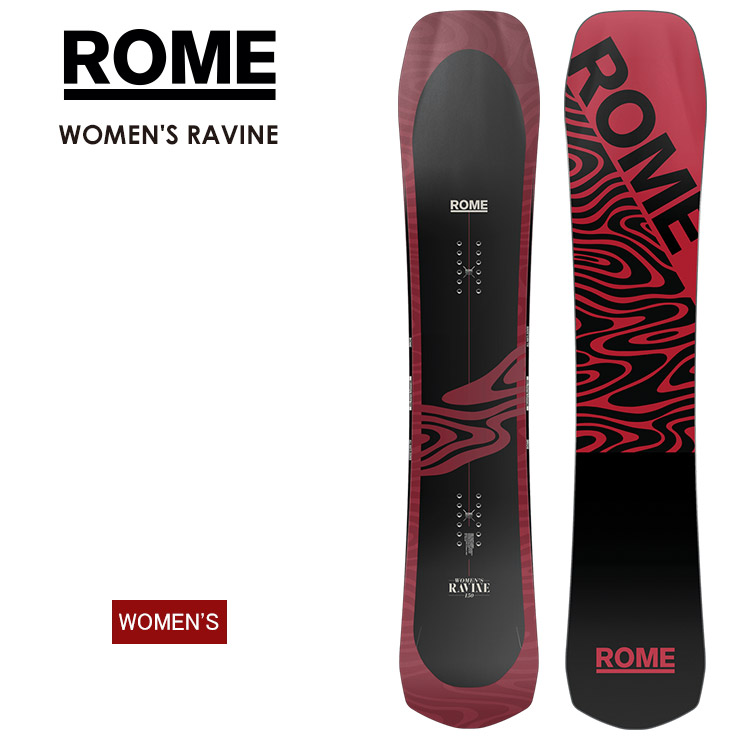 無料ワックスサービス有】24-25 2025 ROME ローム WOMEN'S RAVINE