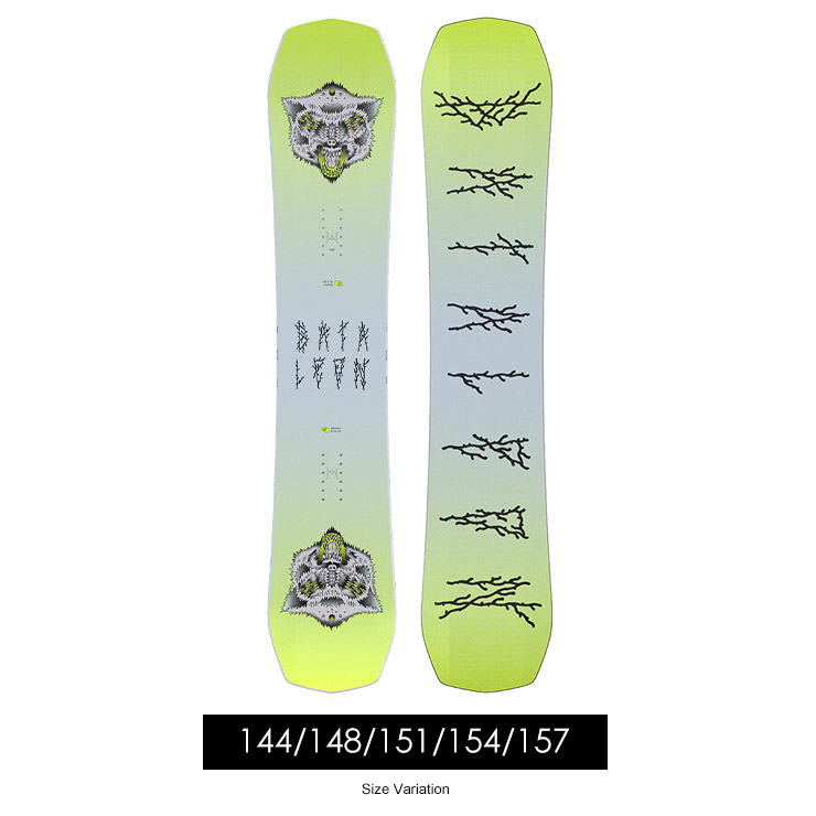 無料ワックスサービス有】24-25 2025 BATALEON バタレオン DISASTER