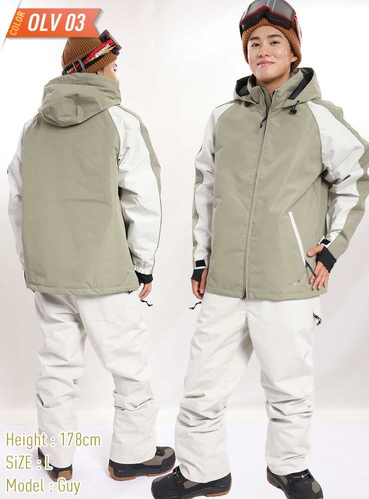 ポイントUP祭!!】スノーボードウェア 上下セット CHUR クール スノボー