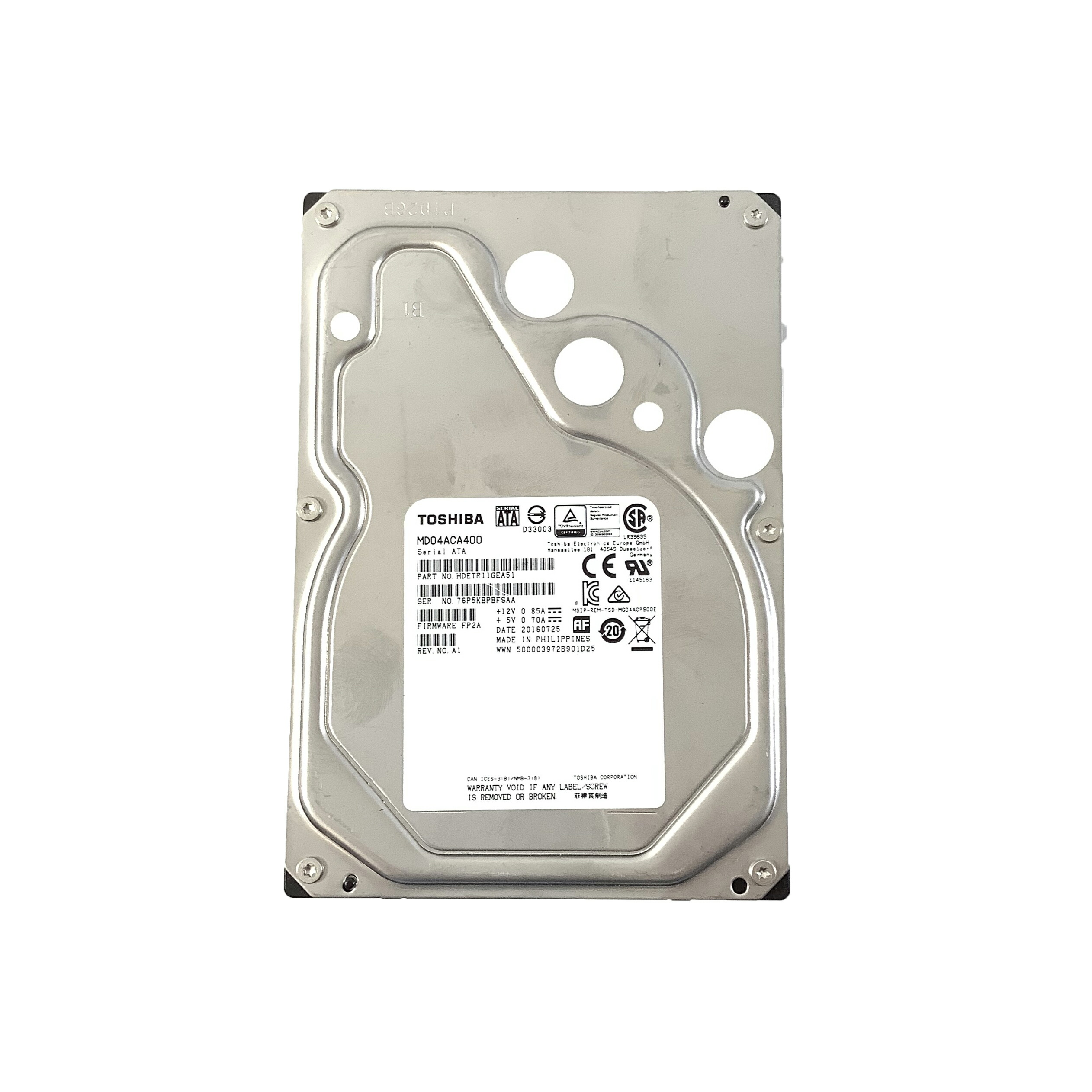 楽天市場】R053-4 TB 3.5 インチ SATA HDD 1点 SEAGATE/HP/WD /TOSHIBA