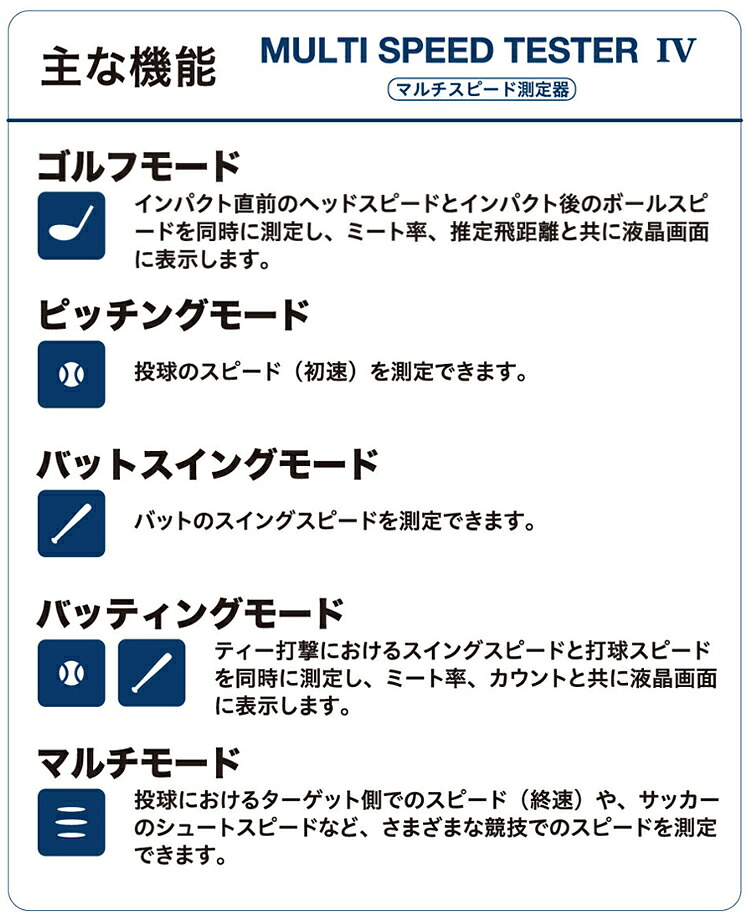 楽天市場】SSK エスエスケイ日本正規品 MULTI SPEED TESTER IV マルチ