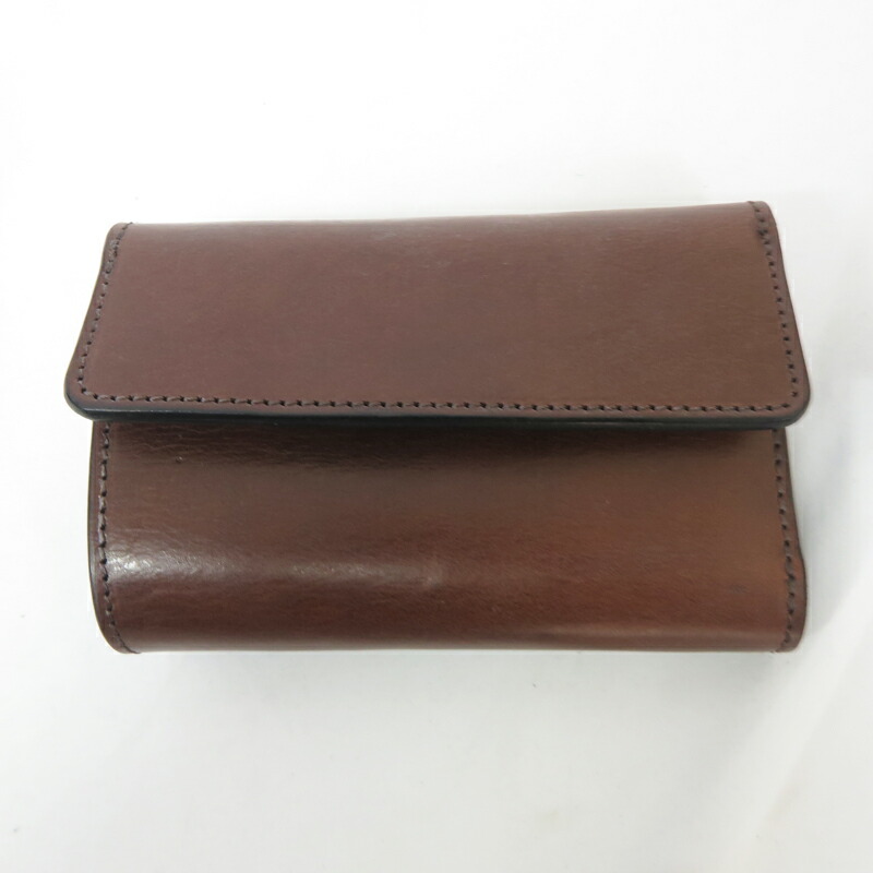 楽天市場】ART BROWN アートブラウン 三つ折り財布 本革 U.K.サドル