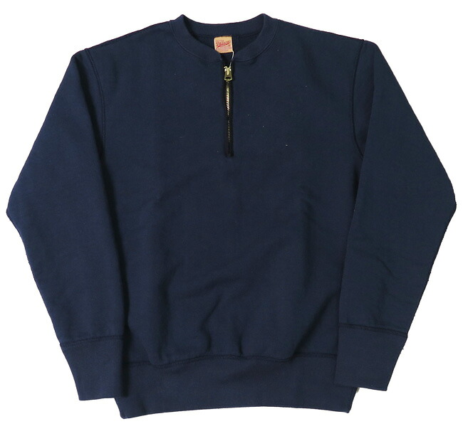 楽天市場】デラックスウェア DELUXEWARE ハーフジップ スウェット 無地