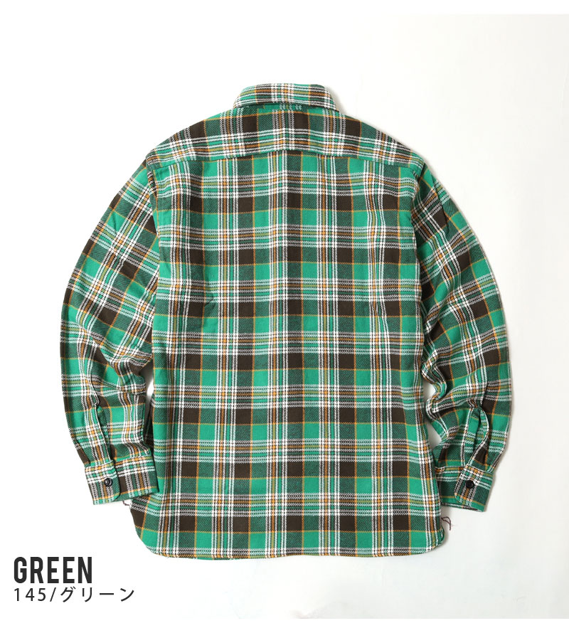 SUGAR CANE(シュガーケーン) ツイルチェックワークシャツ / SC29564